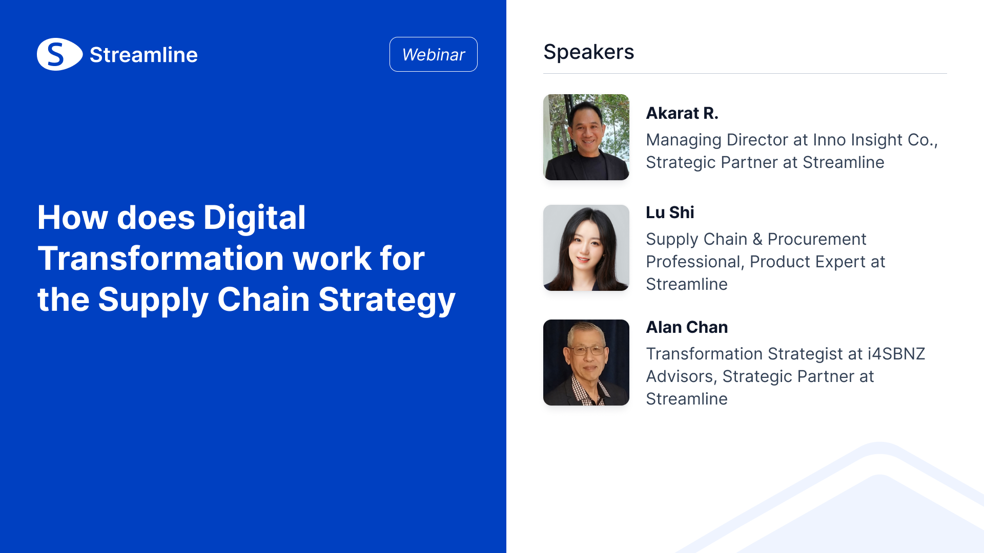 How does Digital Transformation work for the Supply Chain Strategy?